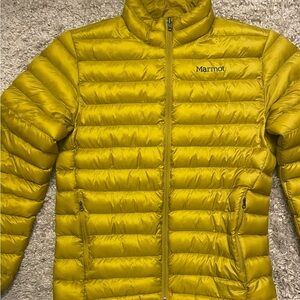 Marmot Mustard Quilted Jacket